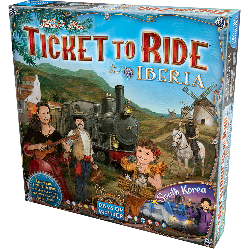 Ticket to Ride: Iberia and South Korea