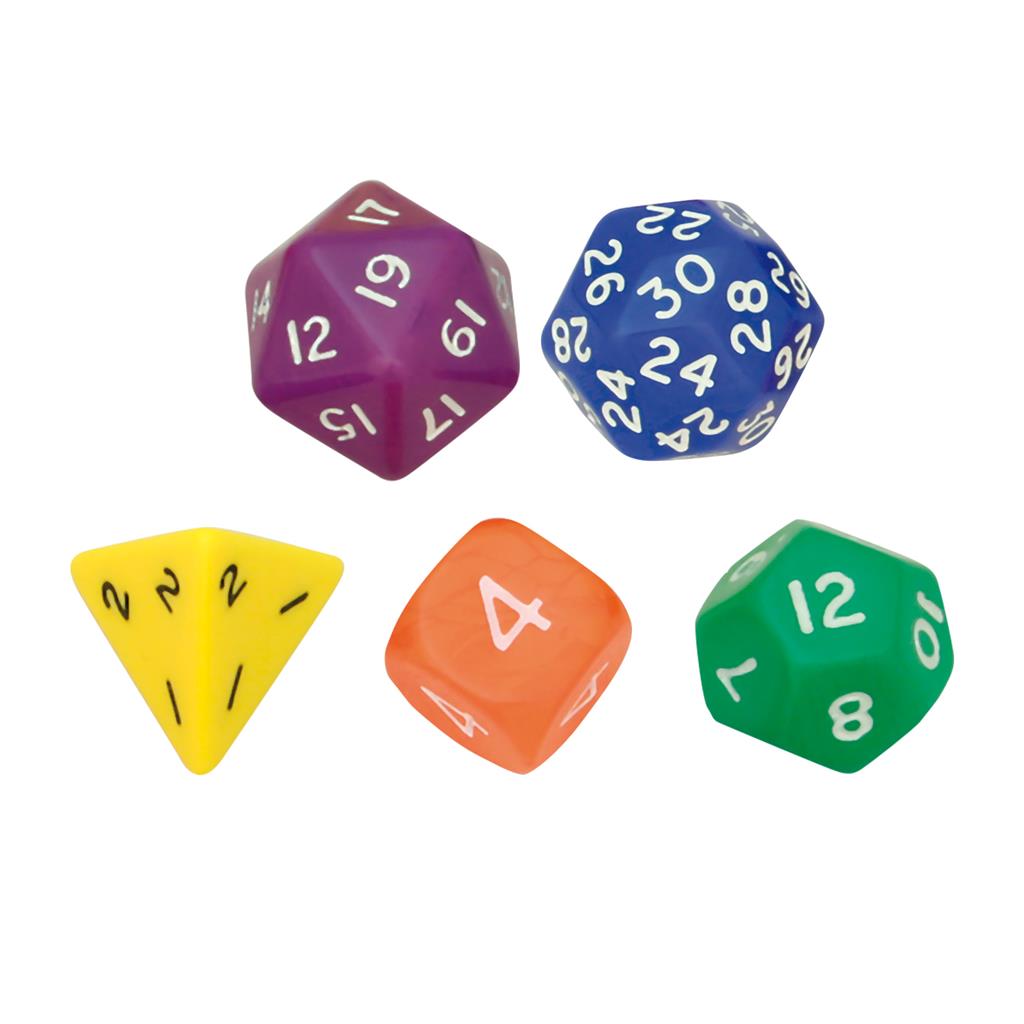 Formula D detailed game pieces and gear dice