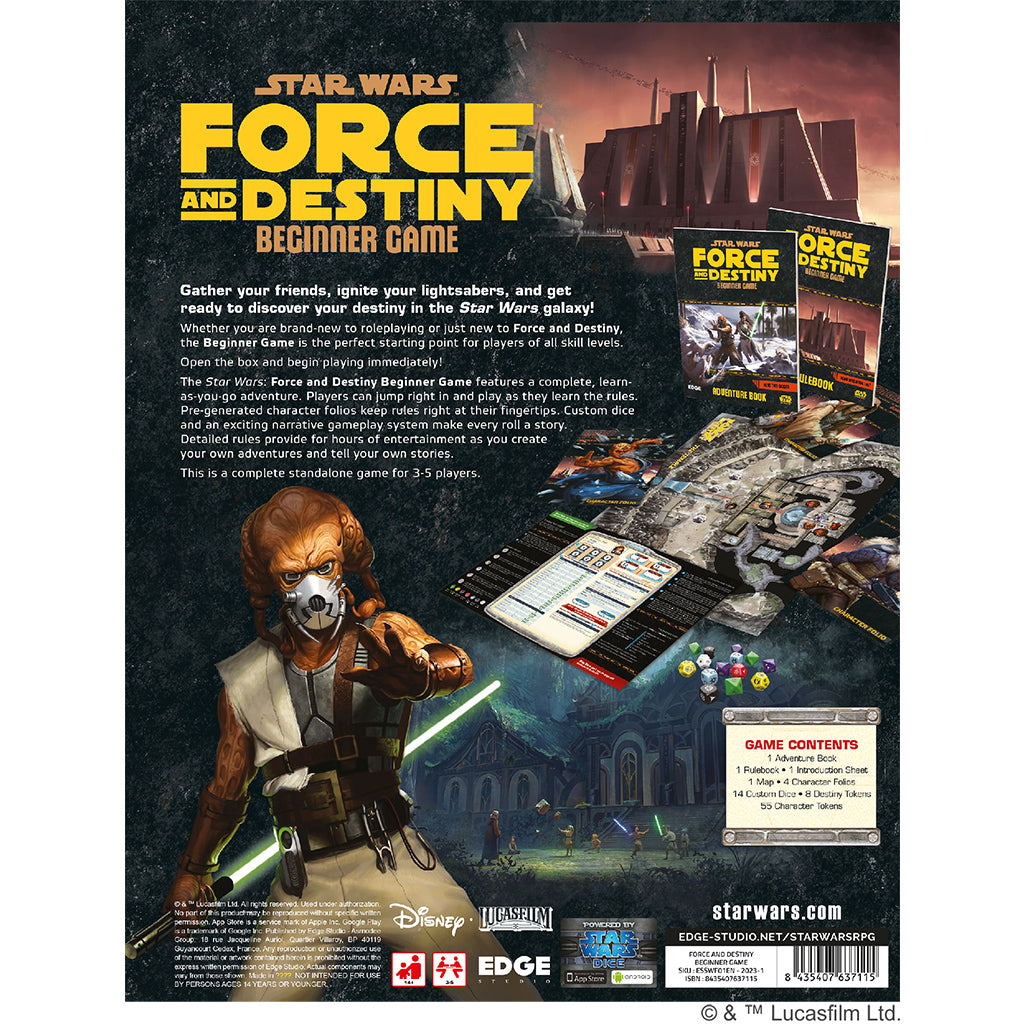 Star Wars - Force and Destiny RPG: Beginner Game