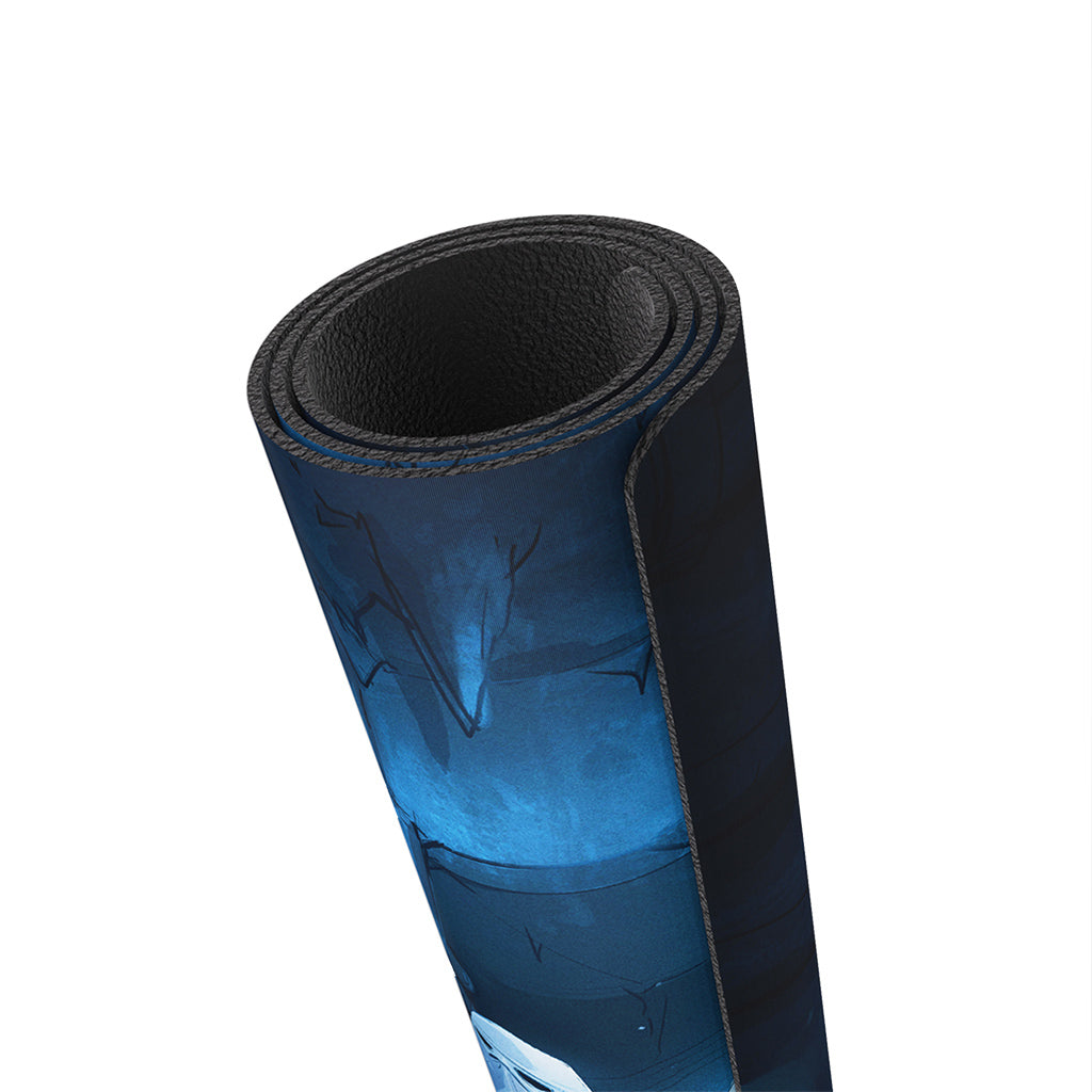 Star Wars Unlimited: Darth Vader Playmat with close-up of high-quality print and finish