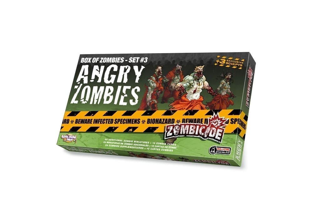 Zombicide: Angry Zombies - Box of Zombies set 3