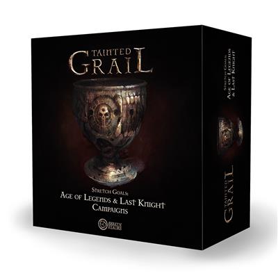 Tainted Grail: Stretch Goals game components and cards