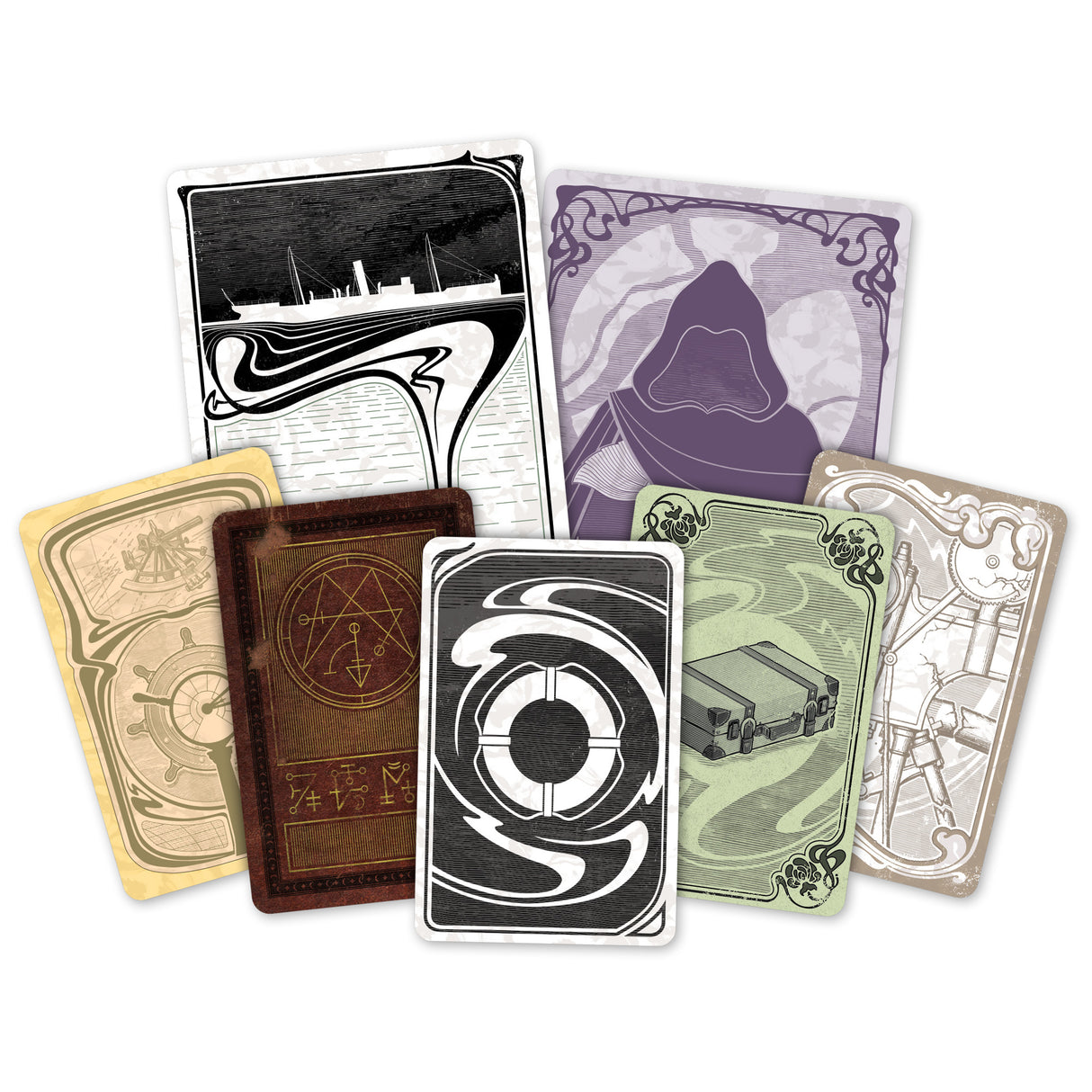 Unfathomable gameplay setup with ship board