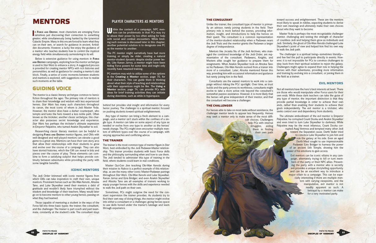 Star Wars - Force and Destiny RPG: Disciples of Harmony