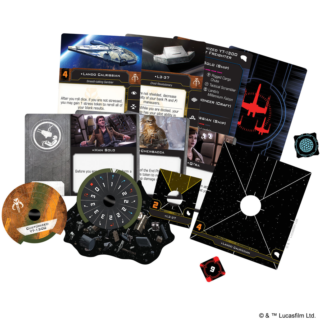 Star Wars X-Wing 2nd Ed: Lando's Millennium Falcon