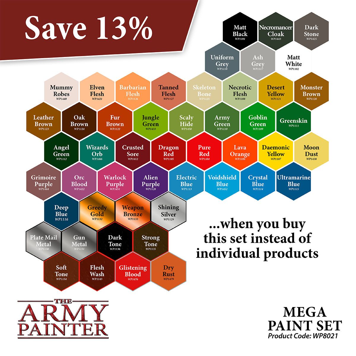 Warpaints Mega Paint Set