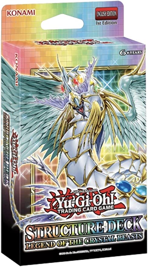 YuGiOh Legend of the Crystal Beast Structure Deck