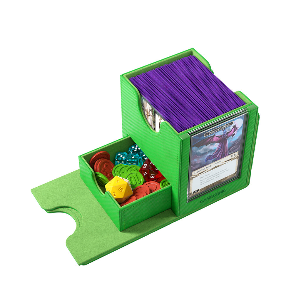 Sidekick PRO 100+ XL Deck Box - Green interior compartments