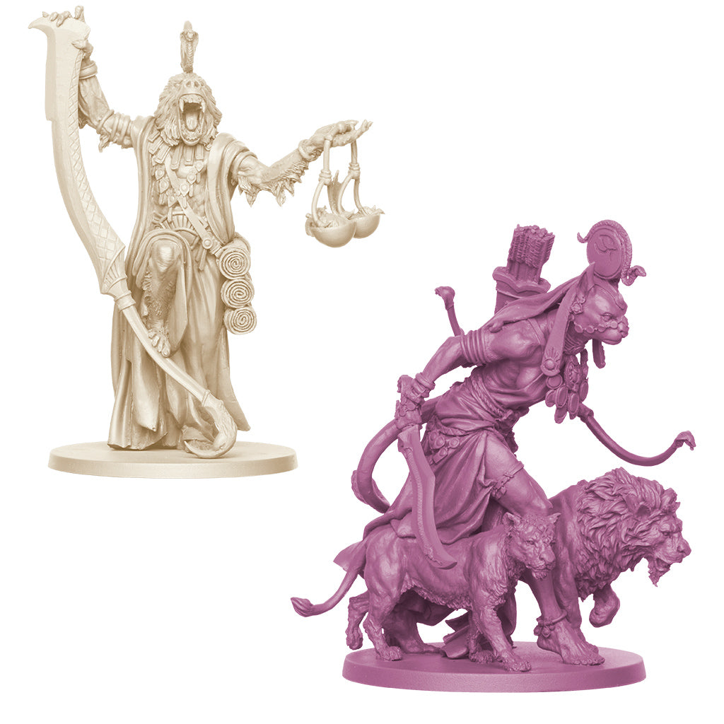 Ankh: Gods of Egypt - Pantheon Expansion deity cards and abilities