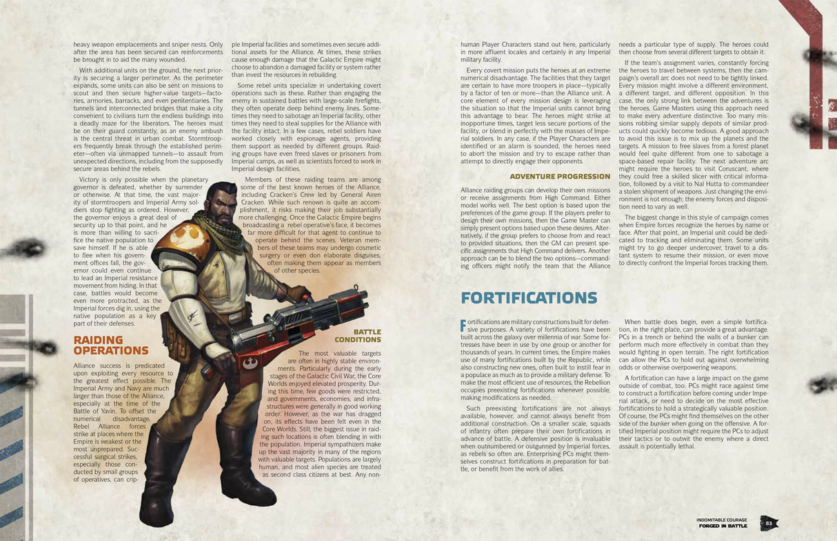 Star Wars - Age of Rebellion RPG: Forged in Battle