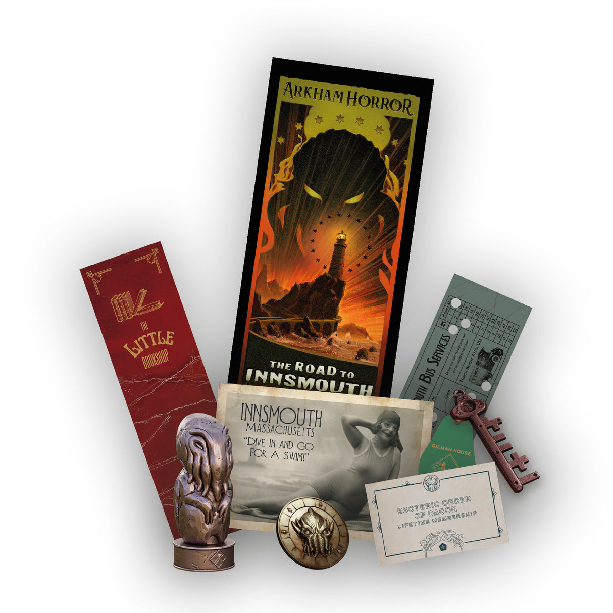 Arkham Horror: The Road to Innsmouth Deluxe Edition