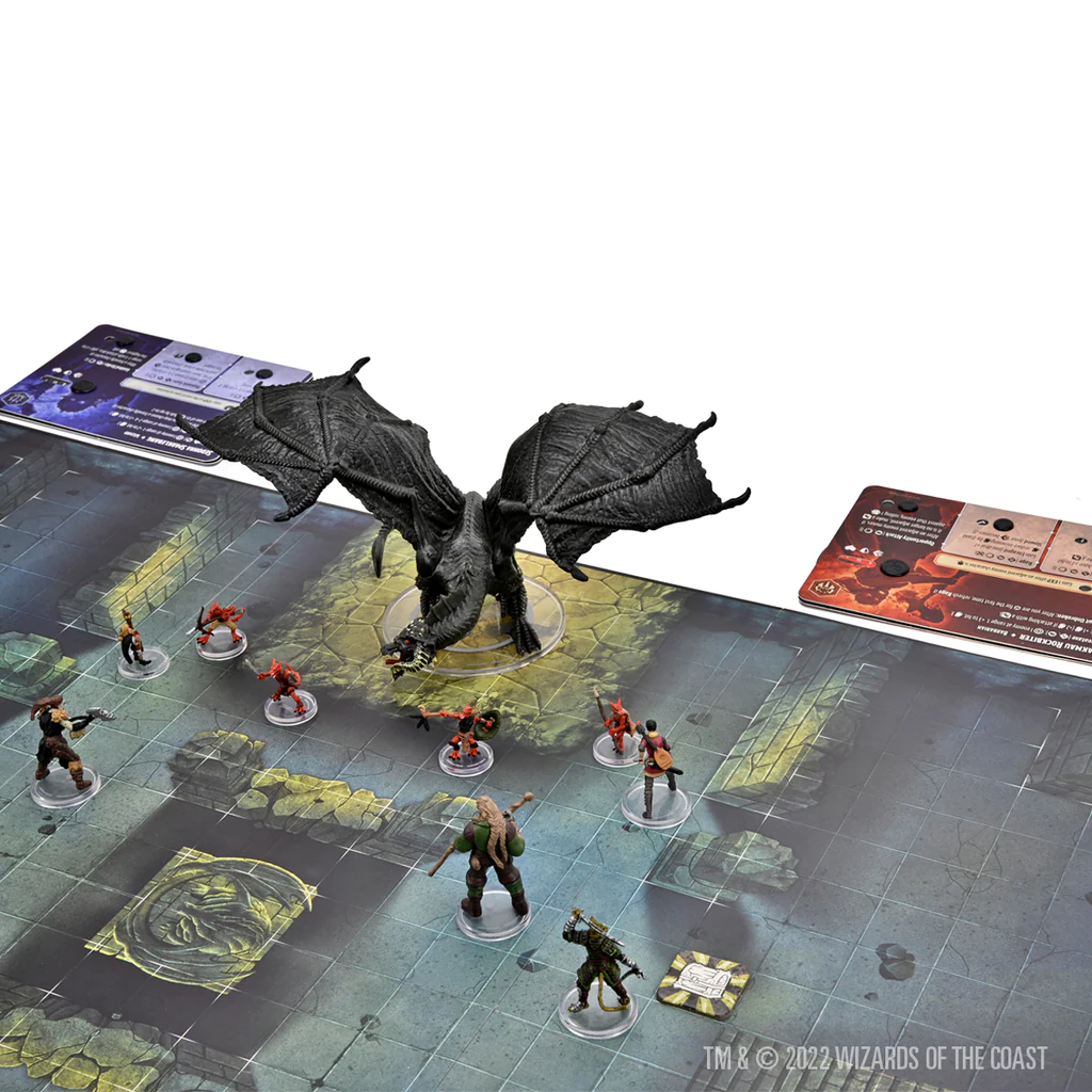 Dungeons Dragons Onslaught Core Set with painted miniatures
