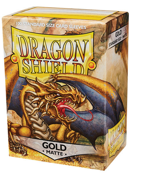 Dragon Shield Matte Gold | Elderwoods