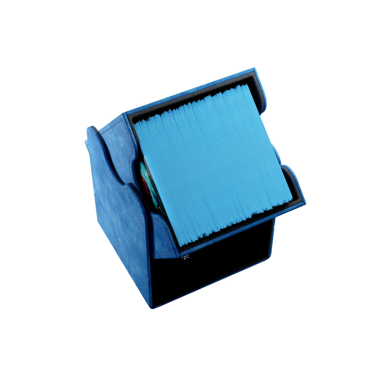 Gamegenic: Squire Deck Box 100plus Blue magnetic closure
