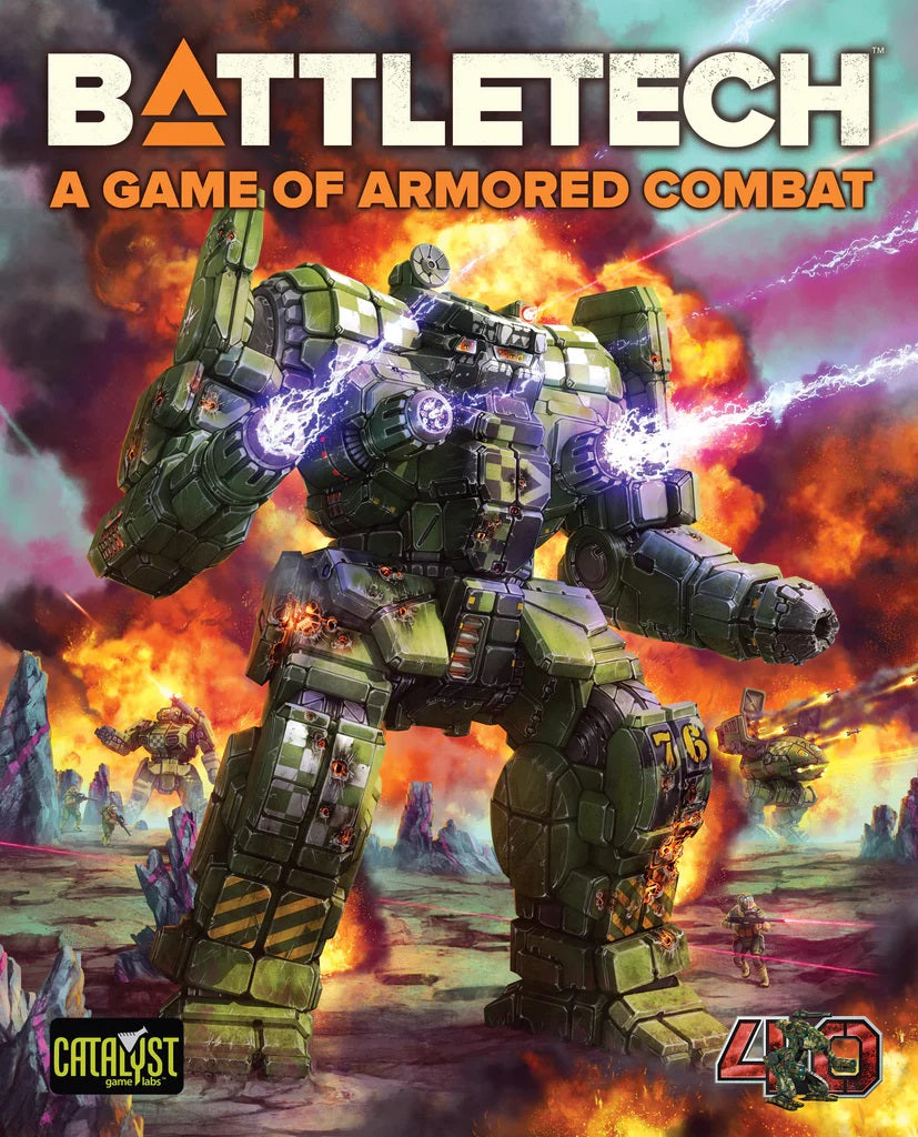 BattleTech: The Game of Armored Combat - 40th Anniversary board game | Elderwoods