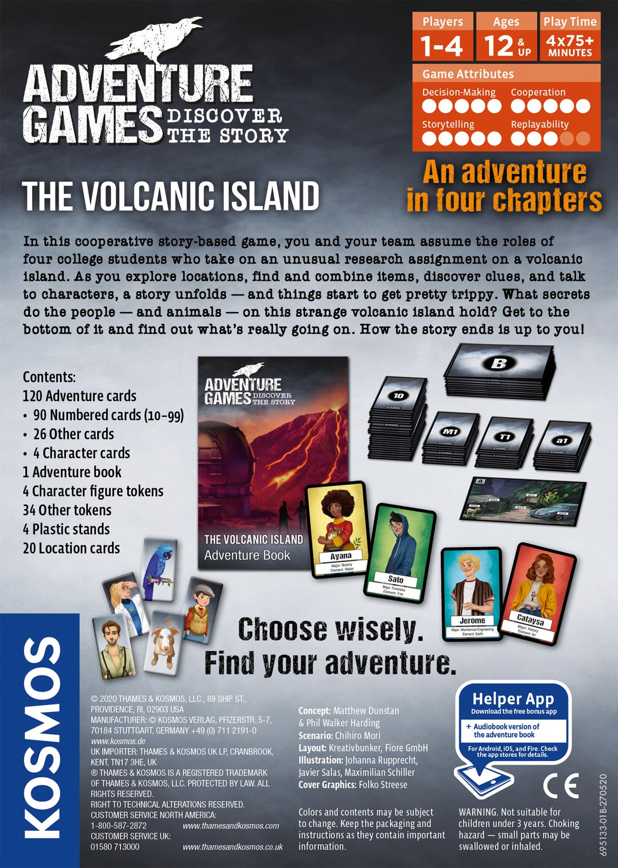 Adventure Games: The Volcanic Island