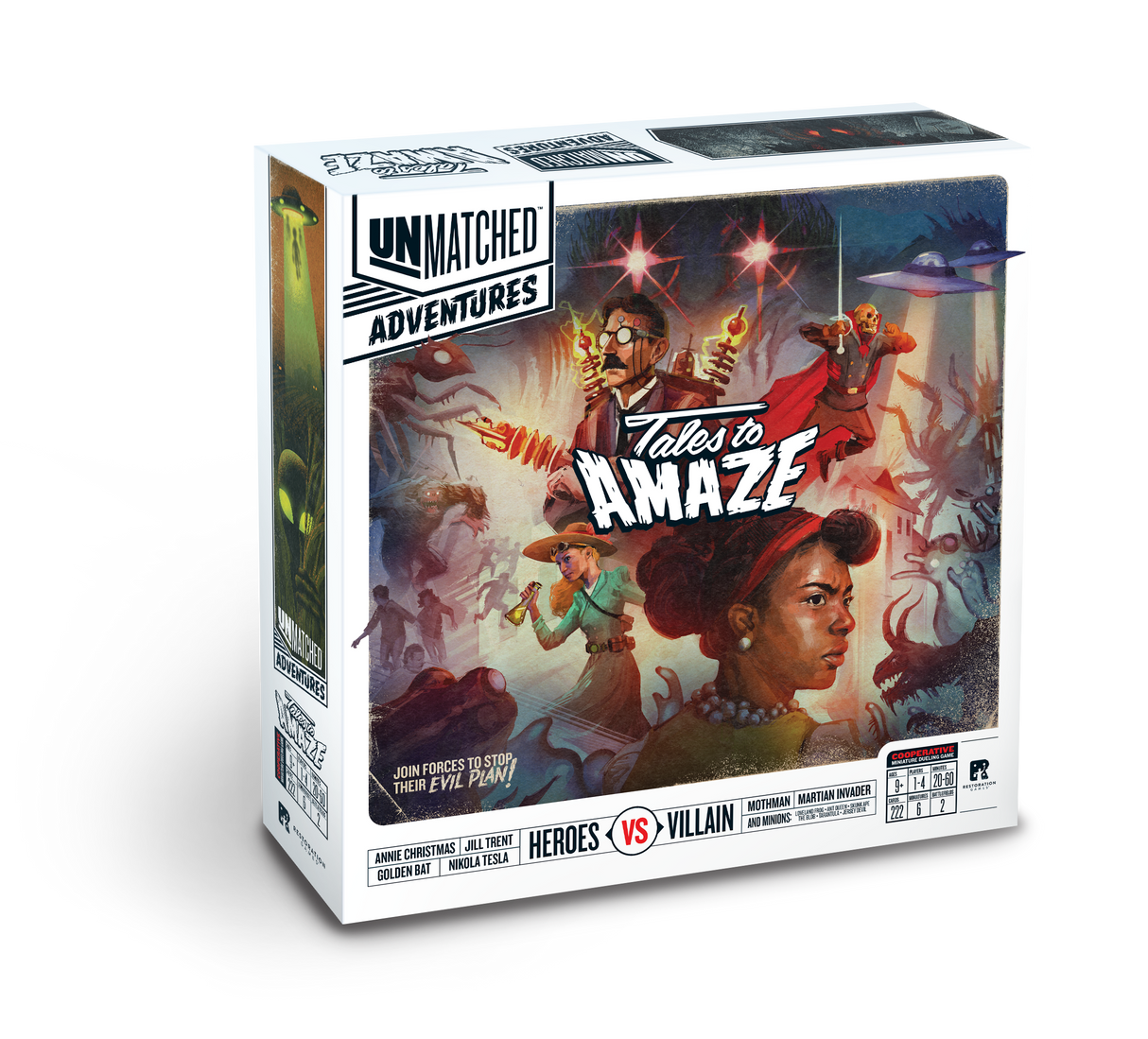Unmatched Tales to Amaze board game | Elderwoods