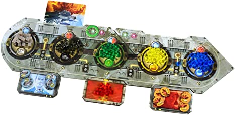 It's a Wonderful World game cards and resource tokens