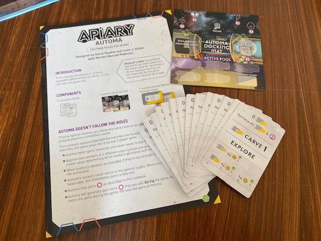 Apiary resource cards and upgrades