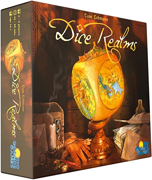 Dice Realms customizable dice pool building board game box | Elderwoods