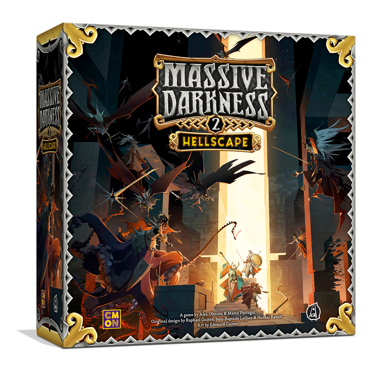 Massive Darkness 2: Hellscape board game box | Elderwoods