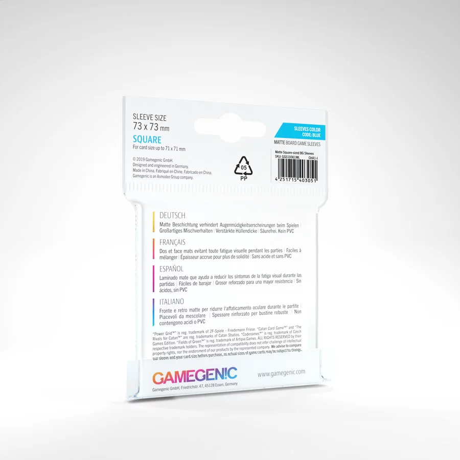 Gamegenic: Code Blue - Square Sleeves