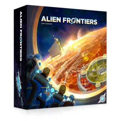 Alien Frontiers 5th edition board game box | Elderwoods