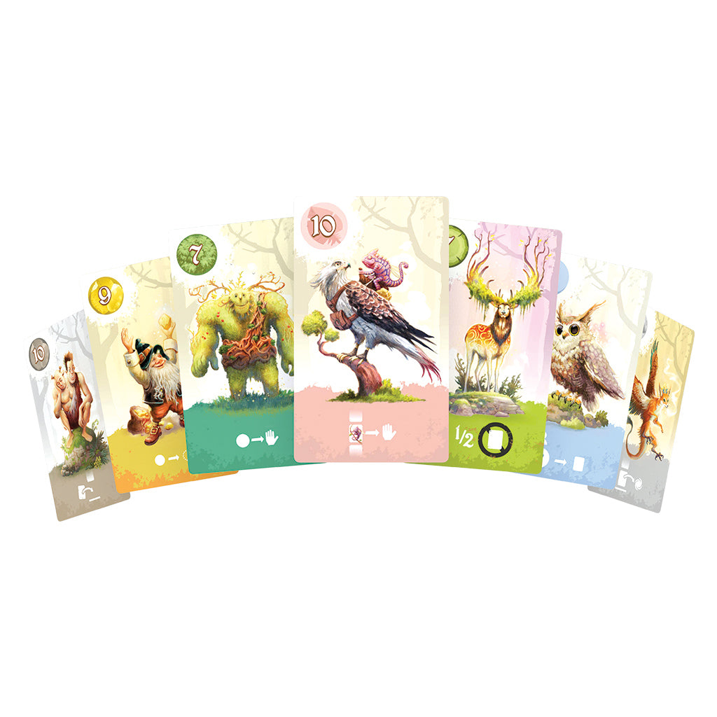 Equinox: Purple Version board game components and tiles