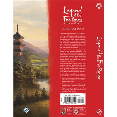 L5R Core Rulebook - Damaged Legend of the Five Rings