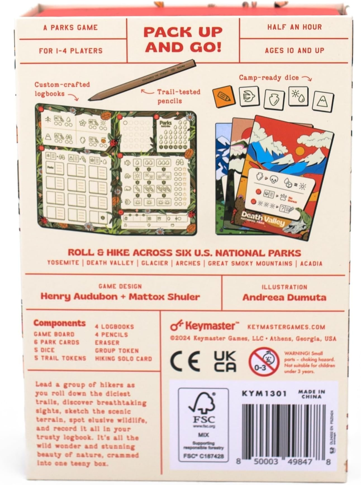 Parks: Roll and Hike