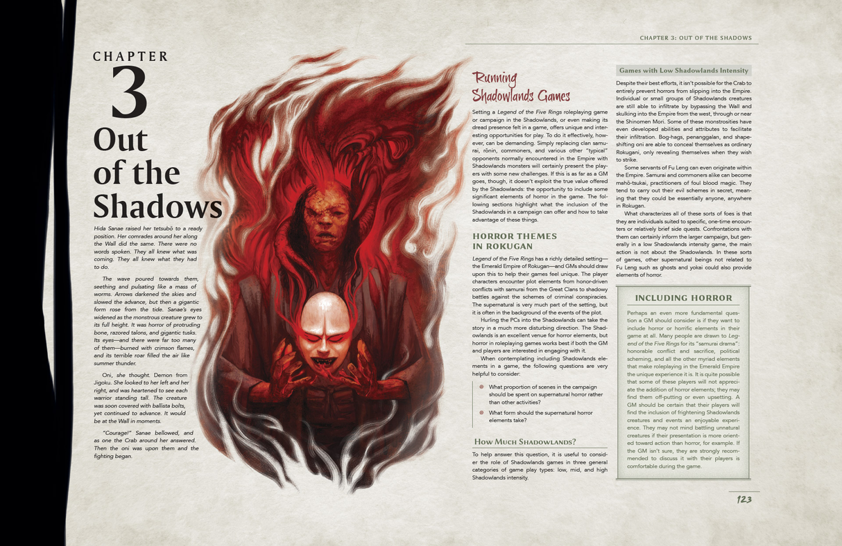 L5R RPG: Shadowlands Legend of the Five Rings RPG