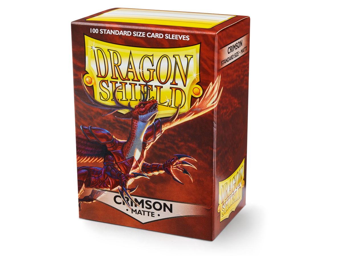 Dragon Shield Matte Crimson | Elderwoods