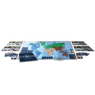 Defcon strategic warfare gameplay with world map