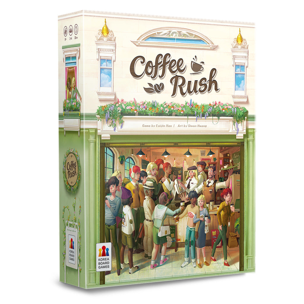 Coffee Rush board game | Elderwoods