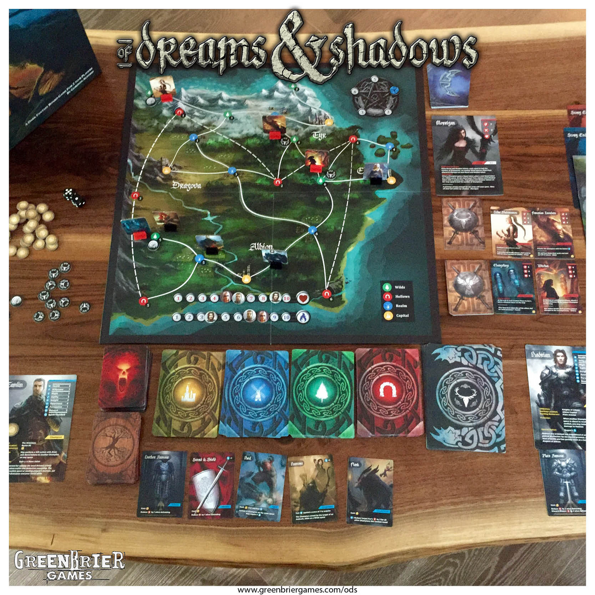 Of Dreams & Shadows gameplay with quest mechanics