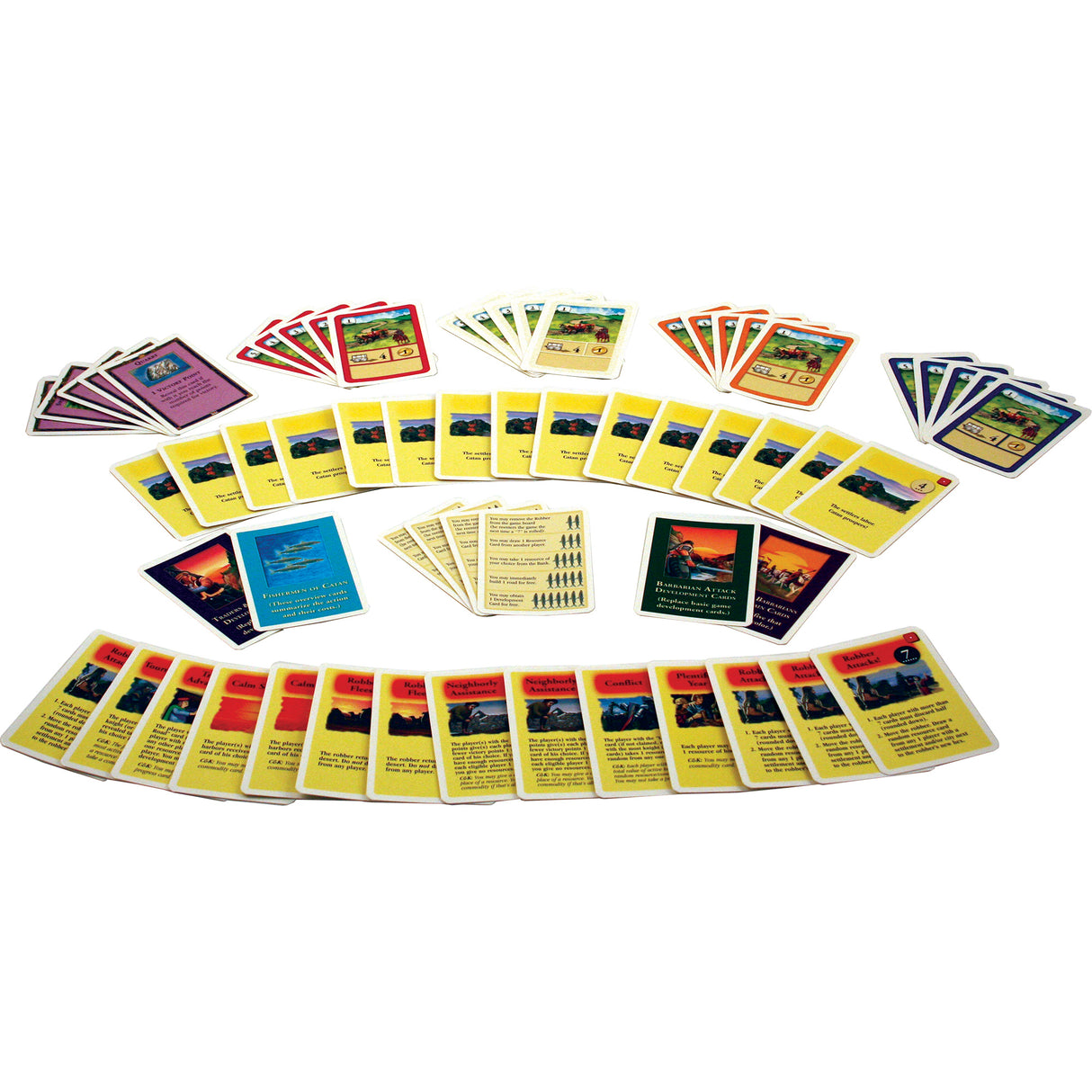 Catan: Accessories: Traders and Barbarians Game Cards