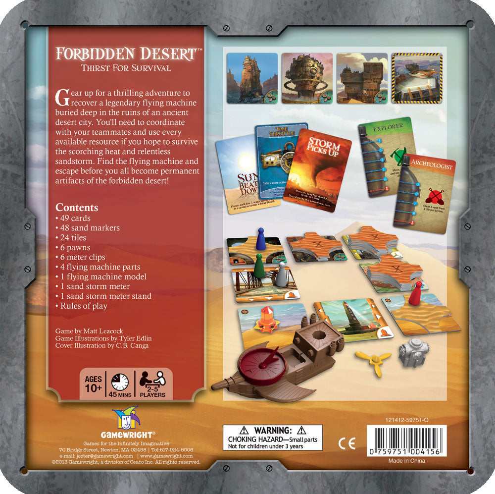 Forbidden Desert: Thirst for Survival (tin)