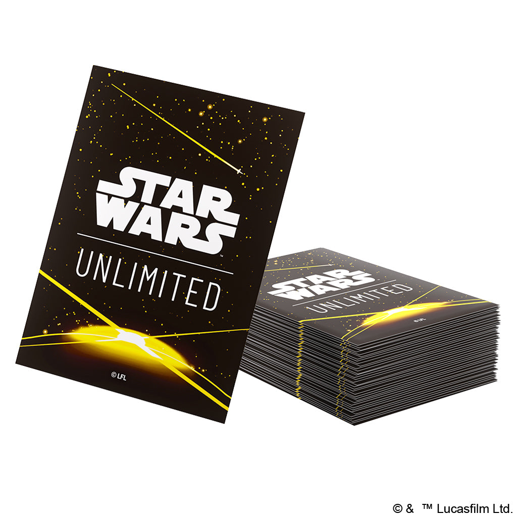 Star Wars: Unlimited Art Sleeves - Card Back Yellow