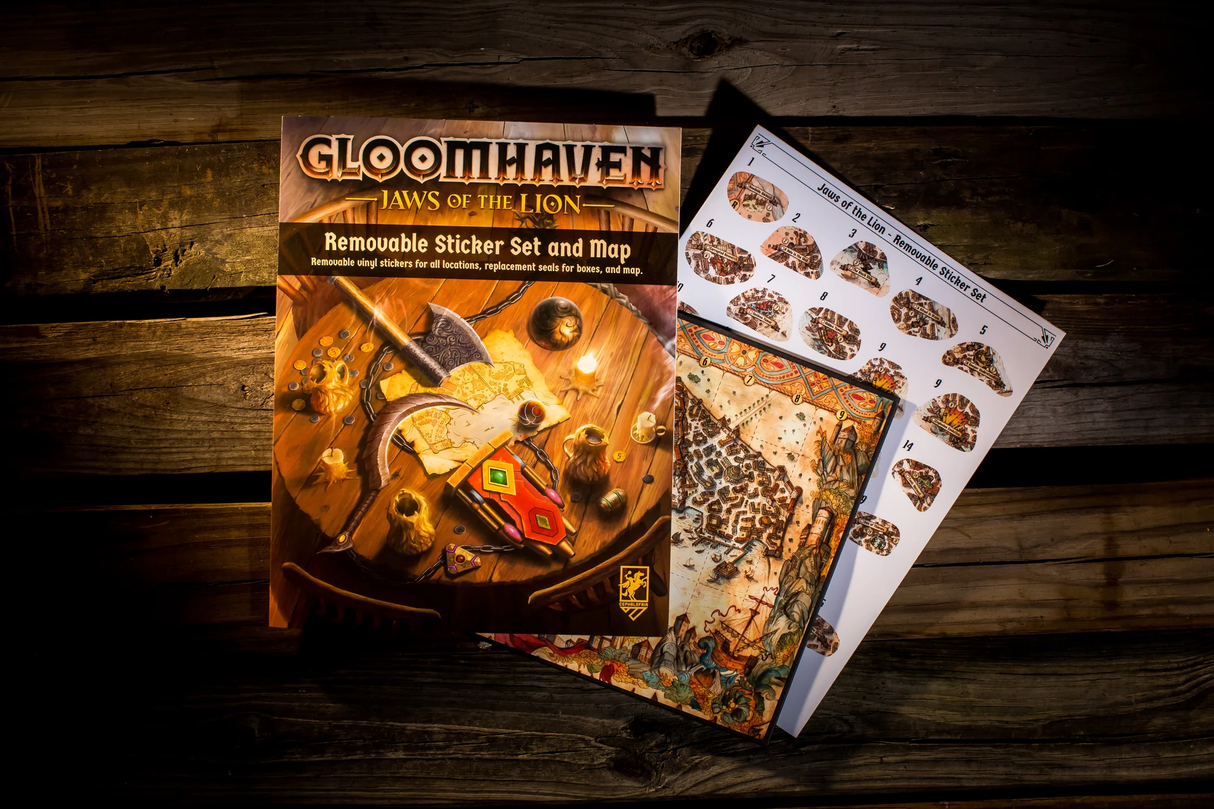 Gloomhaven: Jaws of the Lion Removable Stickers