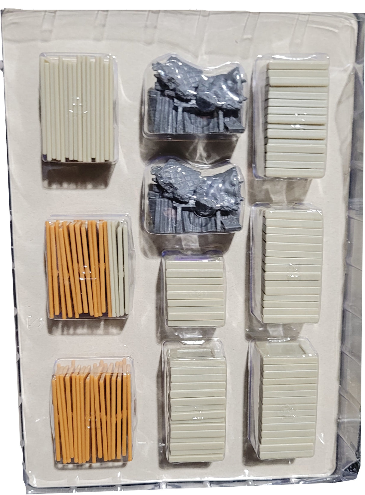 Zombicide: 3D Pack - Doors and Barricades game components
