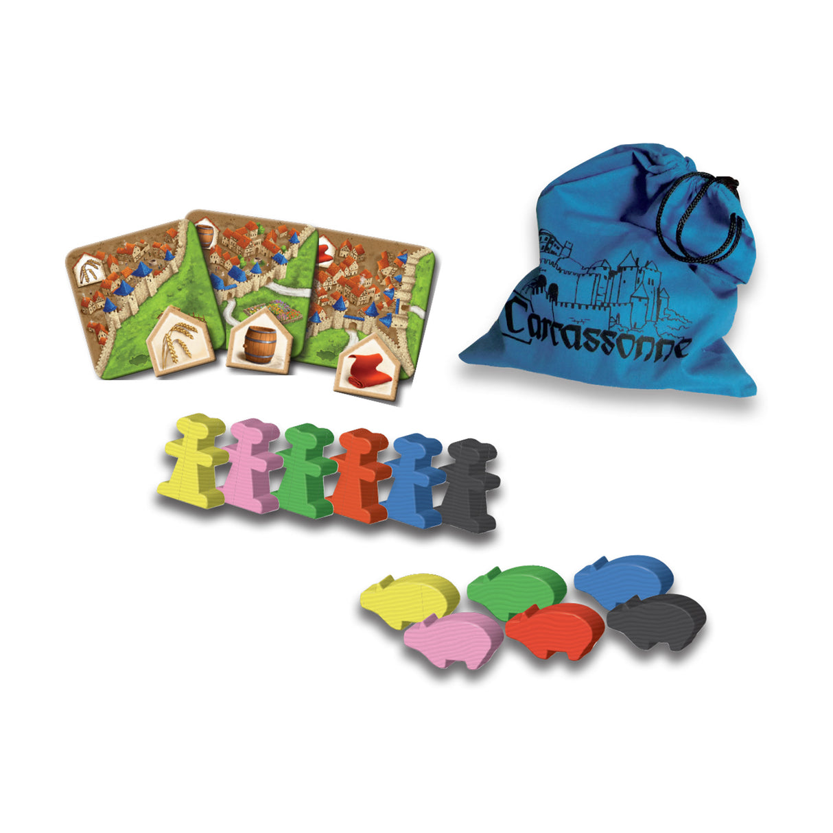 Carcassonne: Exp 2 Traders & Builders