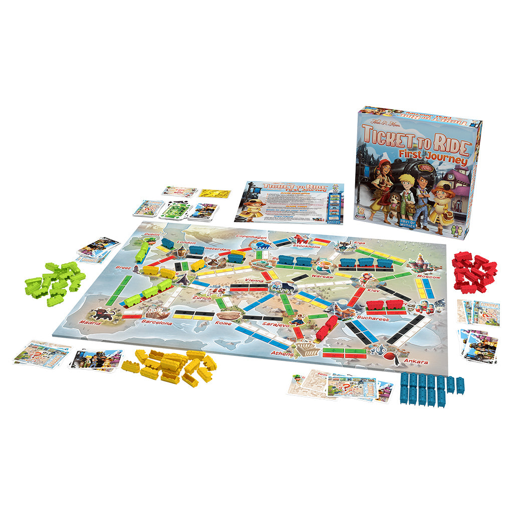 Ticket To Ride: Europe - First Journey