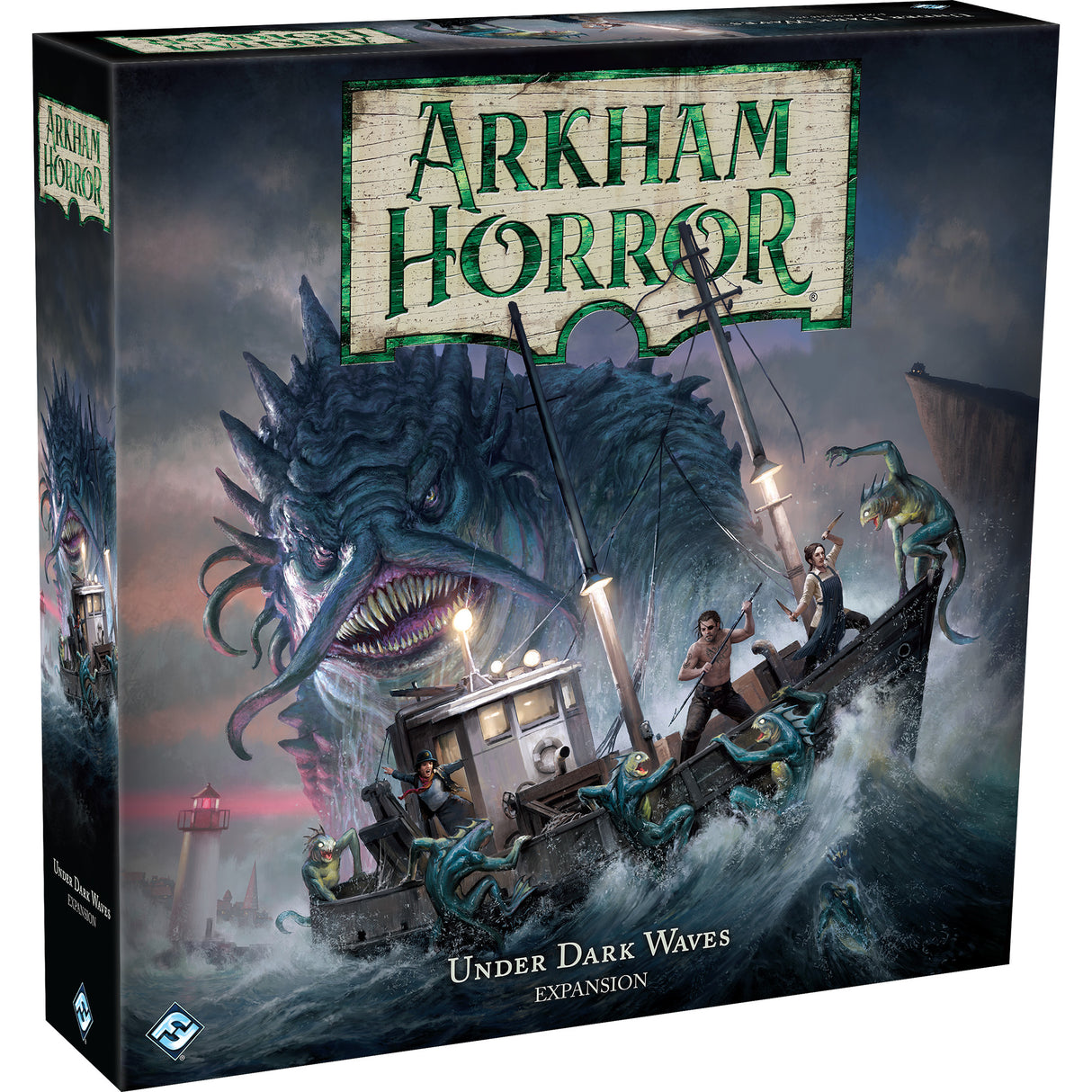 Arkham Horror: Under Dark Waves Expansion board game | Elderwoods