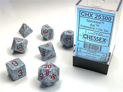 Chessex - Speckled Polyhedral Air 7-die set