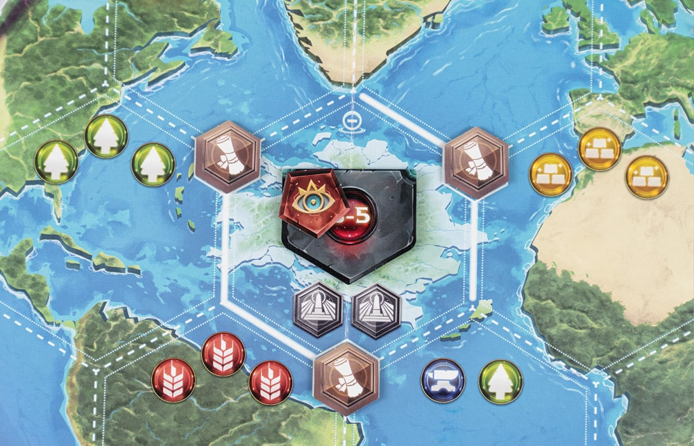 Anunnaki: Dawn of the Gods box contents and components