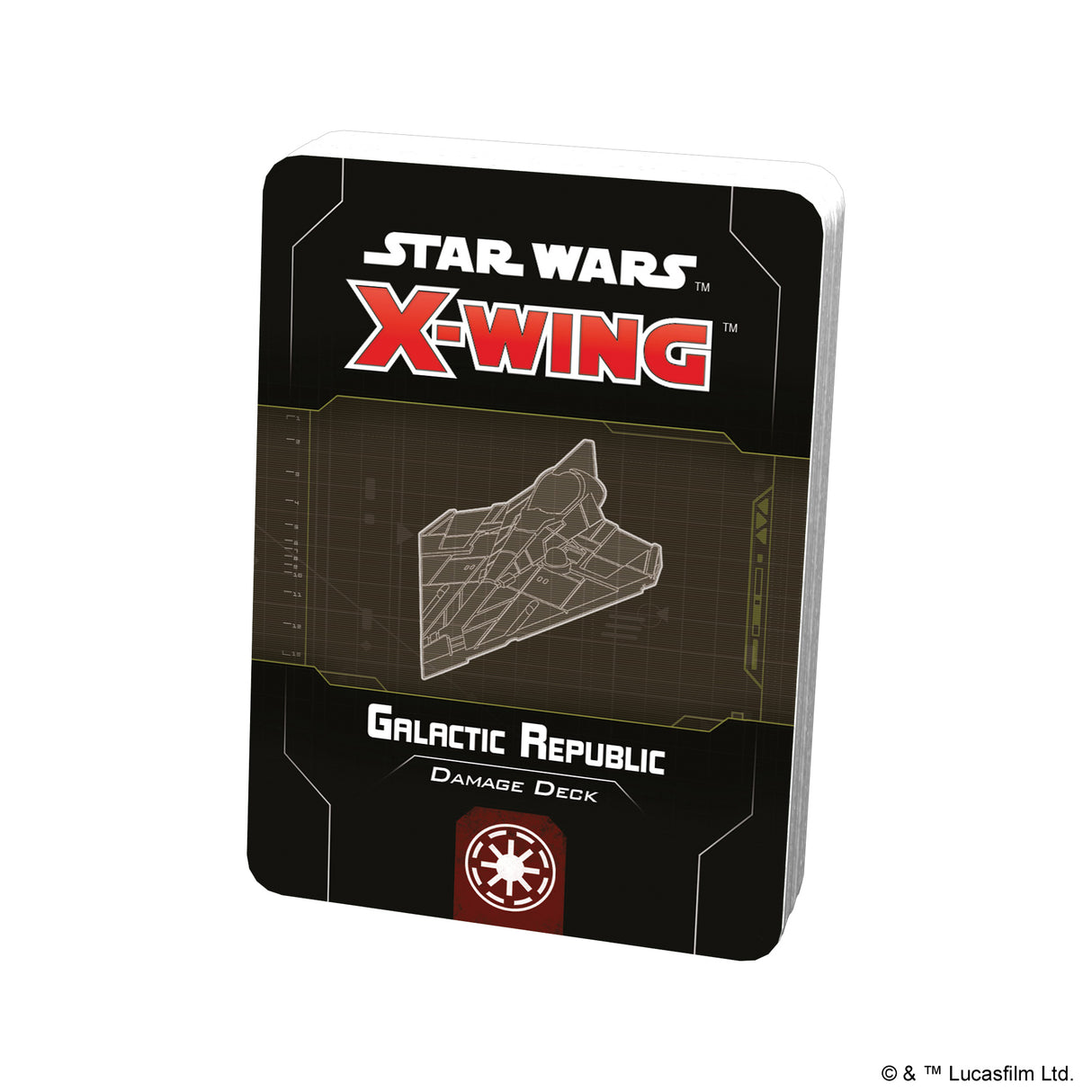 Star Wars X-Wing 2nd Ed: Galactic Republic Damage Deck