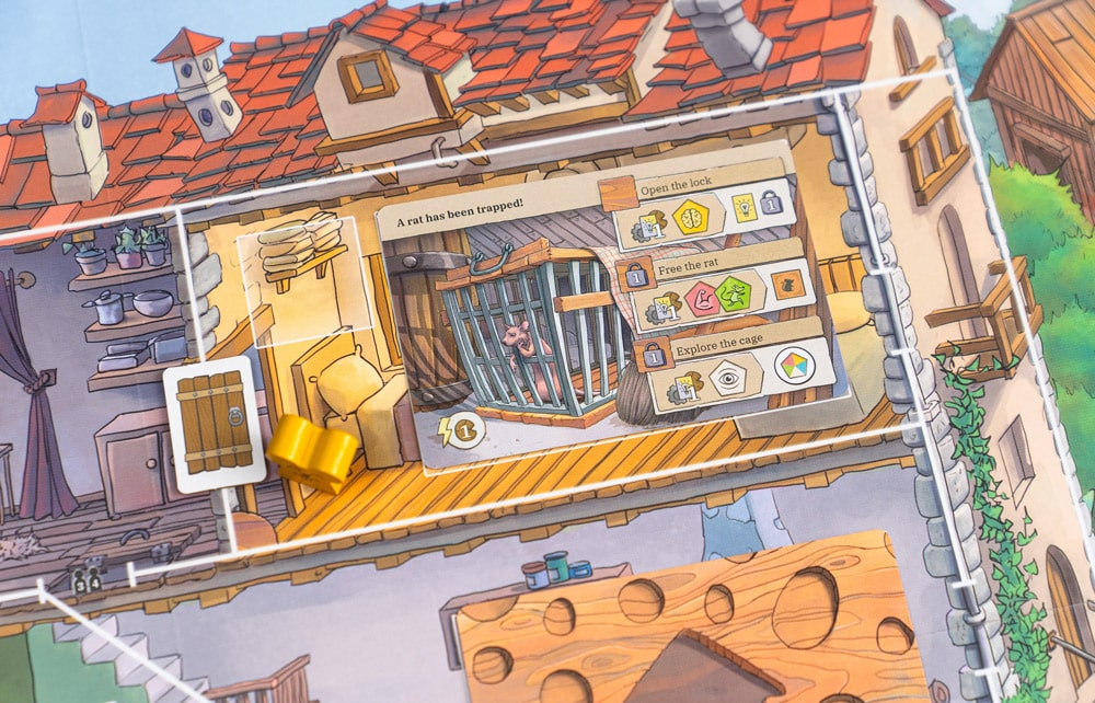 Rats of Wistar box contents and components