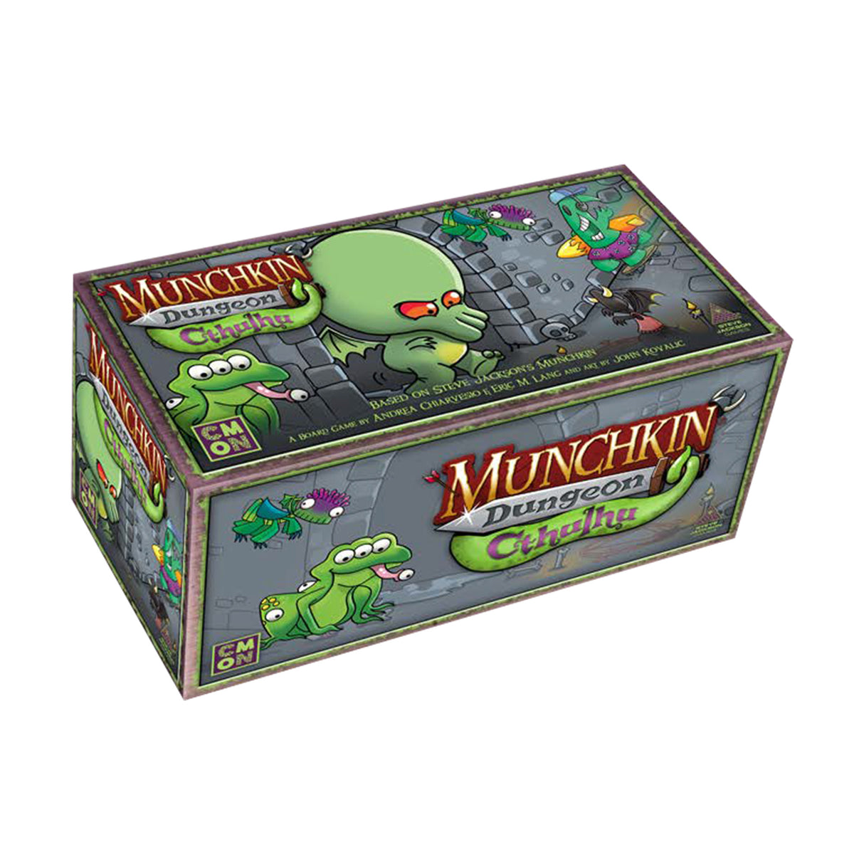 Munchkin Dungeon: Cthulhu board game box back