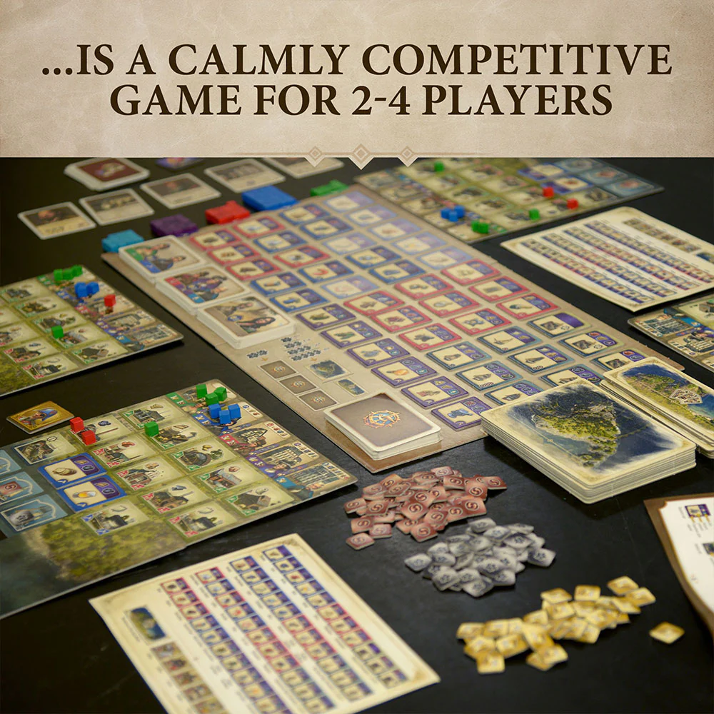 Anno 1800 detailed game pieces and worker meeples