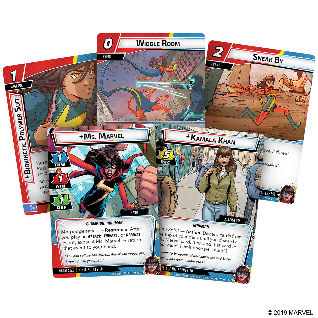 Marvel Champions: The Card Game- Ms. Marvel Hero Pack